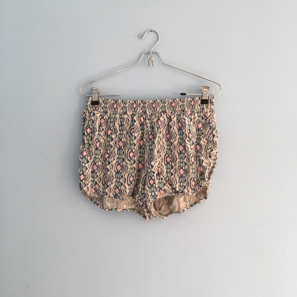 HOLLISTER Tribal Print Cotton Shorts - Picture 1 of 3
